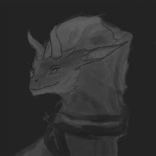 Gift BW headshot